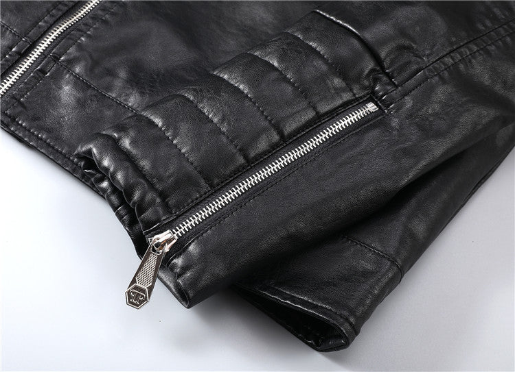 NEW-PP Leather Jacket