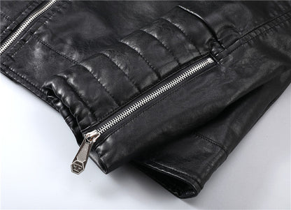 NEW-PP Leather Jacket