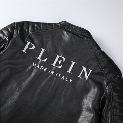 NEW-PP Leather Jacket