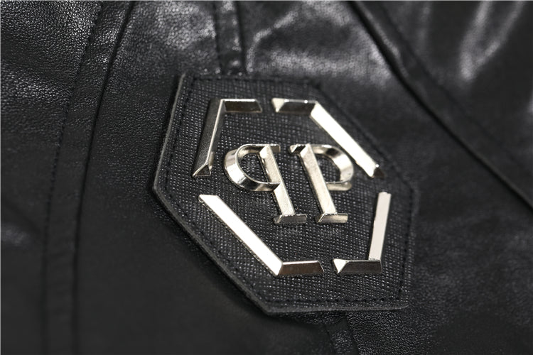NEW-PP Leather Jacket