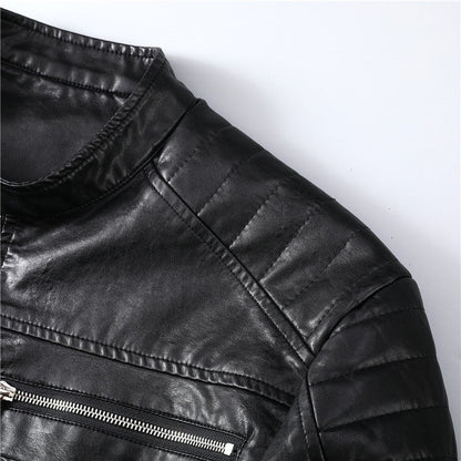 NEW-PP Leather Jacket